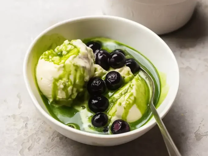 creamy Matcha Affogato recipe