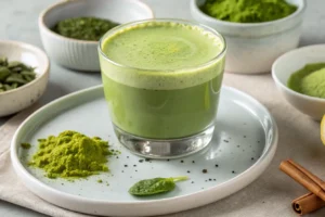 Matcha Cold Foam Recipe at home—creamy, frothy, and packed with earthy flavor. Great for lattes or iced drinks!
