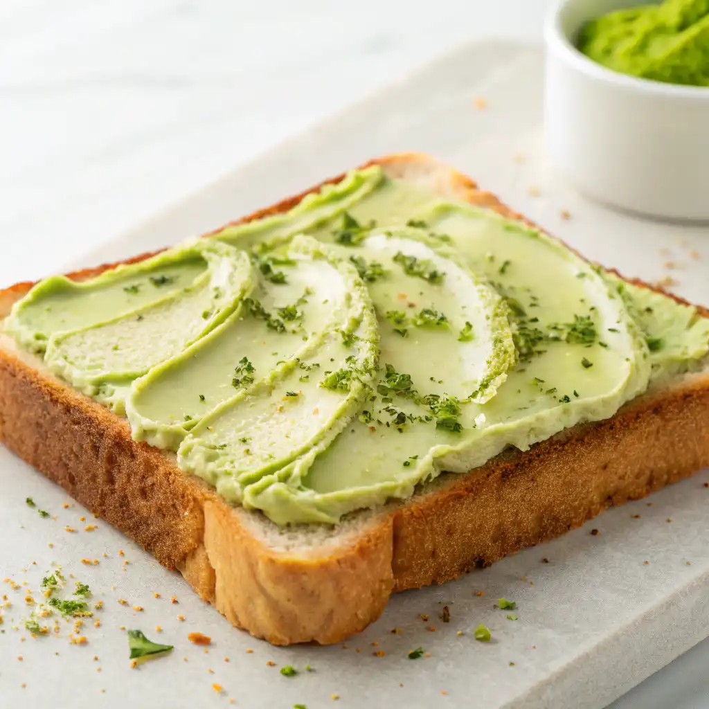 Matcha Butter combines the smoothness of butter with the vibrant taste of matcha green tea, ideal for toast, pastries, and creative cooking.
