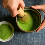Health benefits of Matcha 101 highlighted with vibrant green tea powder