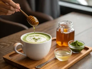 Steaming cup of matcha tea showcasing the powerful Matcha Tea Benefits.